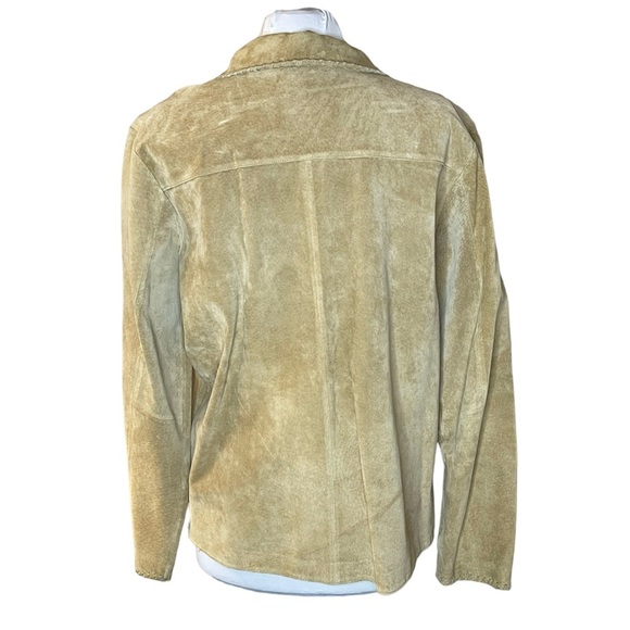 Vintage Marsh Landing 90’s Suede Jacket and Skirt Set - Picture 3 of 11